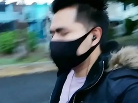 Uno de mis fans me llevo andar en su moto en coacalco y cuando llegamos a su casa me mamo bien rico la verga que termine derramando mucho semen